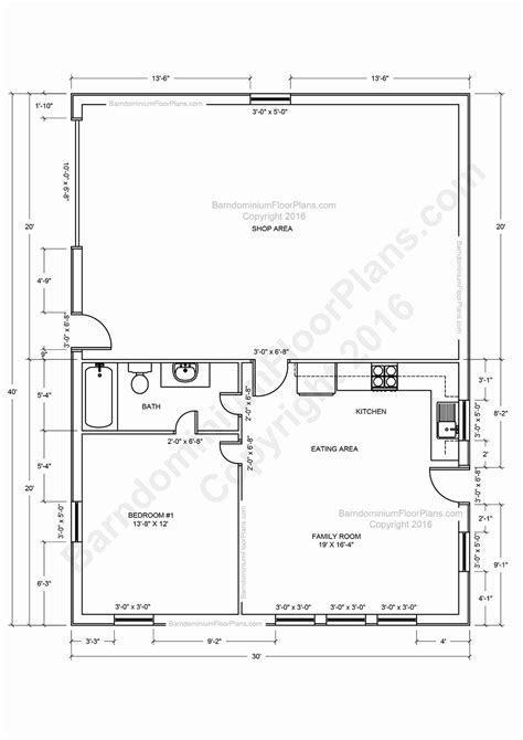 shop house floor plans uk